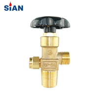 Reliable QF-2A Wholesale Industrial Gas Co2 Gas Cylinder Axial Type Brass Valve SiAN Brand