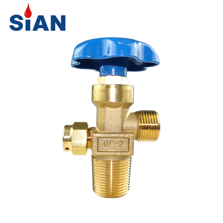 O2 Flow Control Valve QF-2 OEM Accept Oxygen Flow Control Flapper Type Valve Nitrogen Gas ...