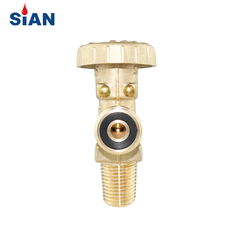 High Quality SiAN Brand LPG Cylinder PV05 Hand Wheel Valve EN15995 Standard TPED Certification