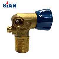 CTF-3 CNG Cylinder Brass Gas Valve by Ningbo FUHUA Valve Factory SiAN Brand