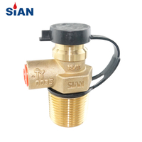 SiAN Brand PV02-D22 Self-closing LPG Gas Cylinder Valve with PI Certification