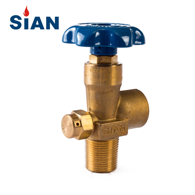 China brass alloy diaphragm type argon gas cylinder valve manufacturers