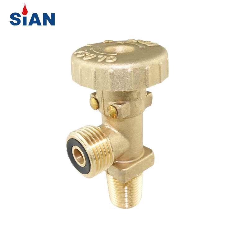 High Quality SiAN Brand LPG Cylinder PV05 Hand Wheel Valve EN15995 Standard TPED Certification