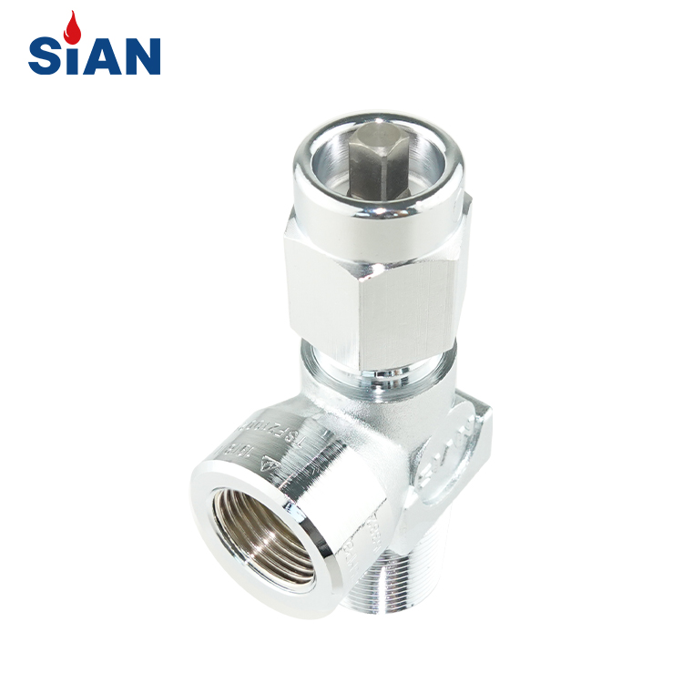Reliable QF-2D O2/Air/N2 Cylinder Needle Type Valve Brass Valve