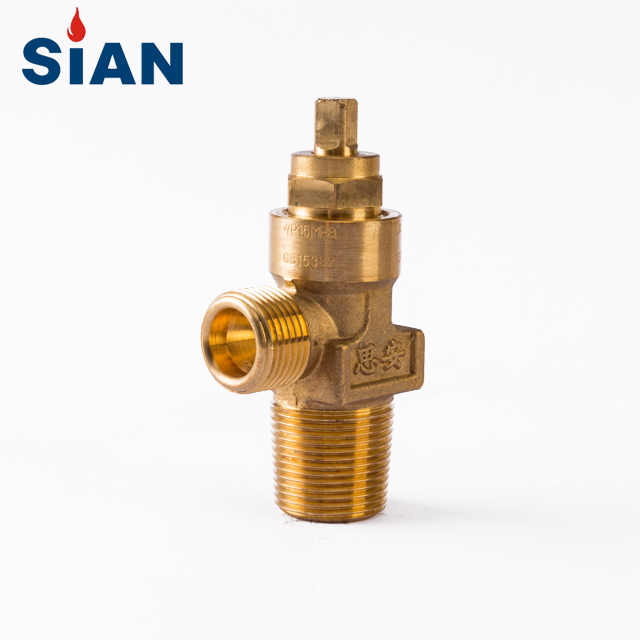 Copper Alloy Coupling Type Argon Gas Cylinder Valve