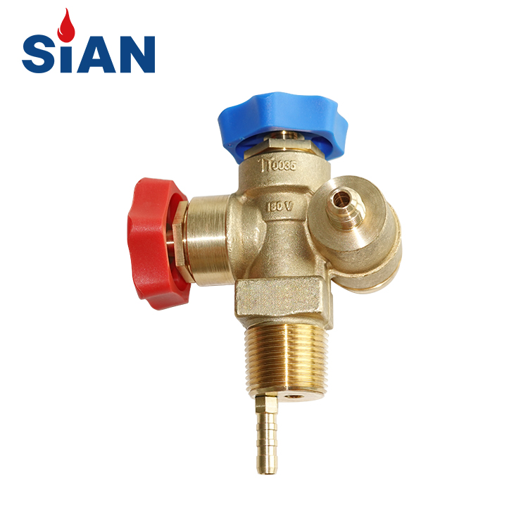 SiAN Industrial Gas Double Freon Refrigerant Recovery Cylinder Valves With TPED Approved Buy